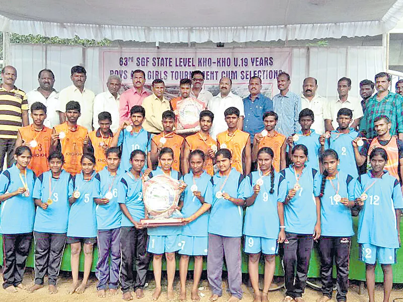 rangareddy kho kho teams won titles