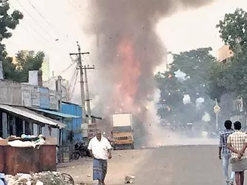 శివకాశీలో భారీ అగ్నిప్రమాదం - Sakshi