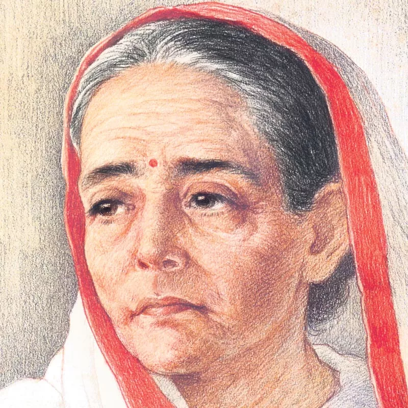 special   story to  mahatma gandhi's wife Kasturba