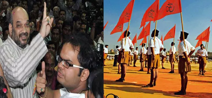 RSS Makes Its Stand Clear On Amit Shah Son - Sakshi