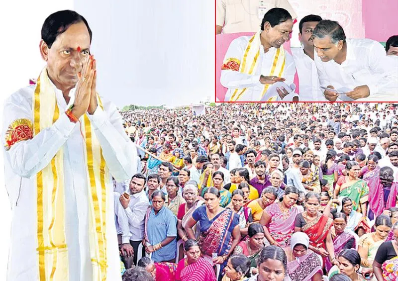 cm kcr tour success in siddipet - Sakshi