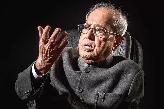 Pranab Mukharjee Suggestions to Modi Govt - Sakshi