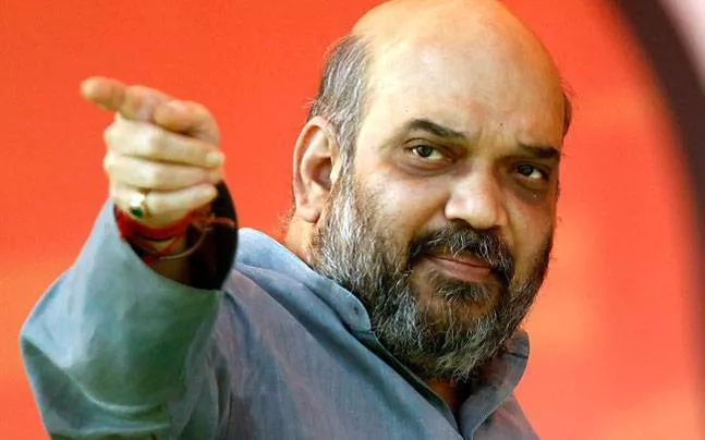 No corruption in Jay's company: Amit Shah - Sakshi