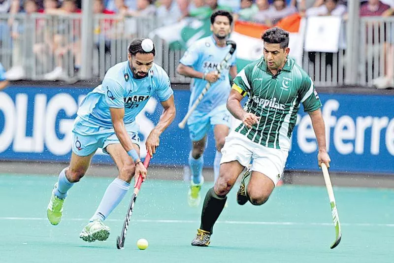 today India and Pakistan are in the Asia Cup hockey 