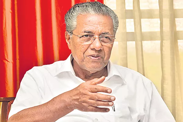 pinarayi vijayan tells journalists