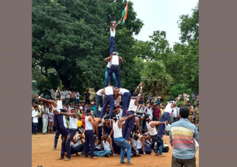 63rd SGF state level kabaddi competitions in DLNR schools - Sakshi