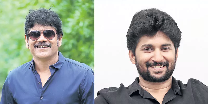 Nagarjuna, Nani Multi Starrer On Vyjayanthi - Sakshi