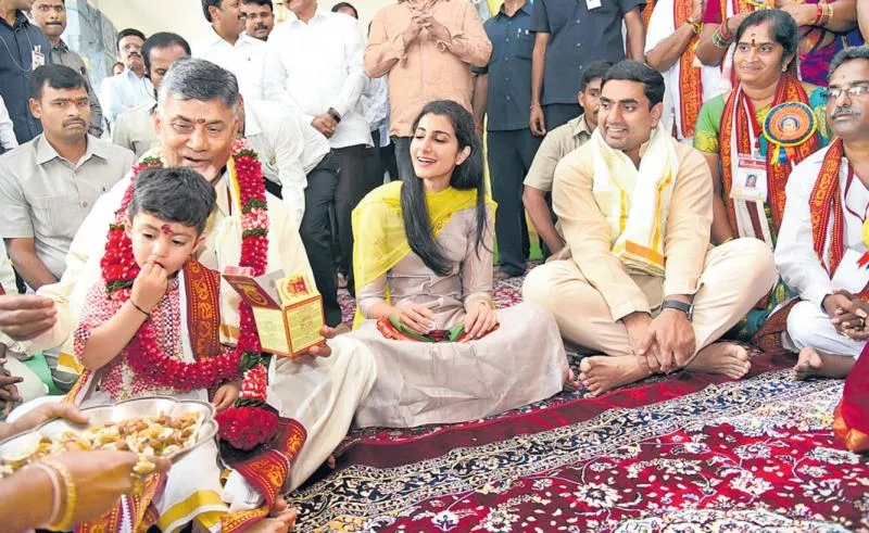 Cm chandrababu about his prayer to the god - Sakshi