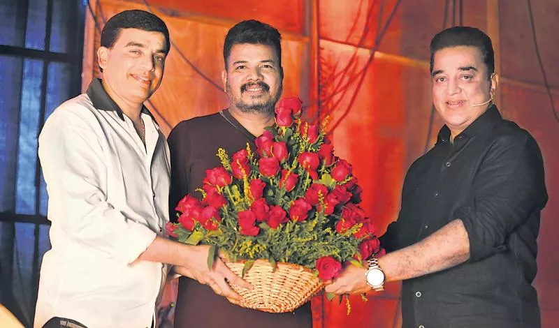 kamal and sankar ready to bharateeyudu 2  - Sakshi