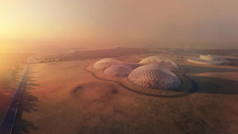 Mars Science City at uae