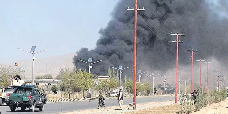 Suicide bomber strikes kabul mosque - Sakshi