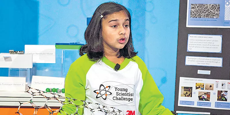 Indian American Gitanjali Rao is the winner of 2017 Discovery Education 3M Young Scientist Challenge