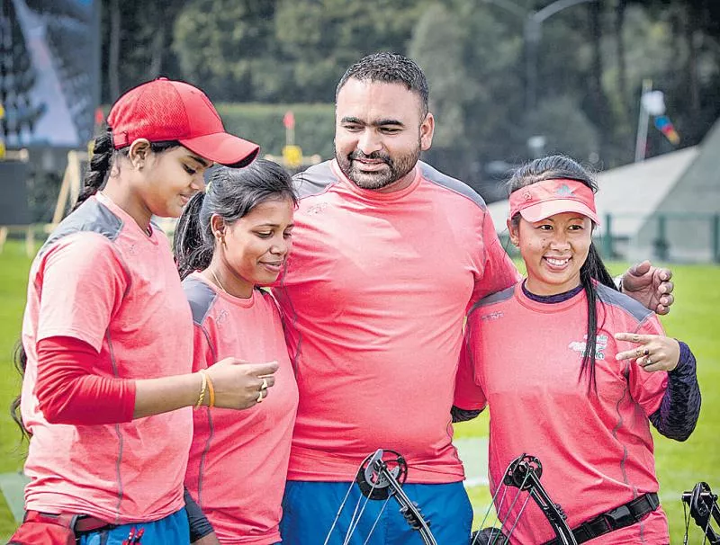 Indian team in World Archery Championship Final