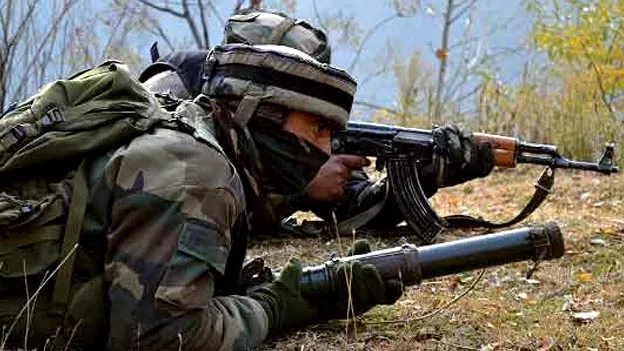 Militant killed in jammu kashmir  gunfight 