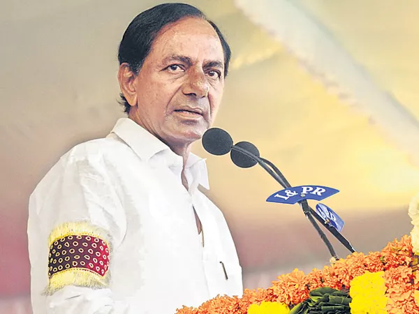 CM KCR says to Pranab Mukherjee my aim is separate telangana - Sakshi