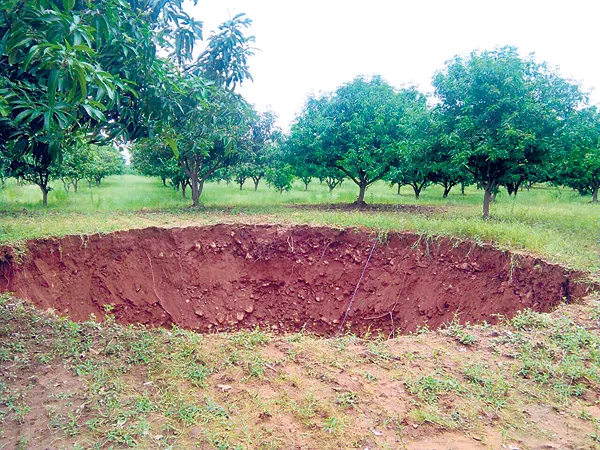 Land Sinking in Kadapa again