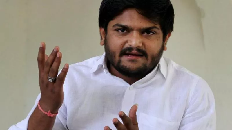 To defeat BJP, we can support Congress: Hardik Patel - Sakshi