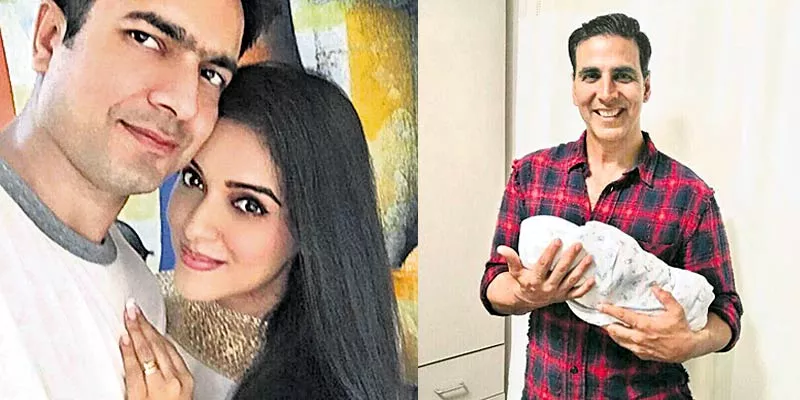 Akshay Kumar shares first picture of Asin and Rahul Sharma’s baby girl