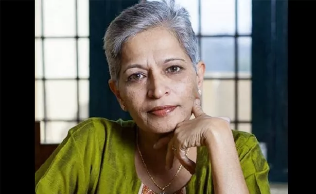 somebody login gauri lankesh facebook account - Sakshi