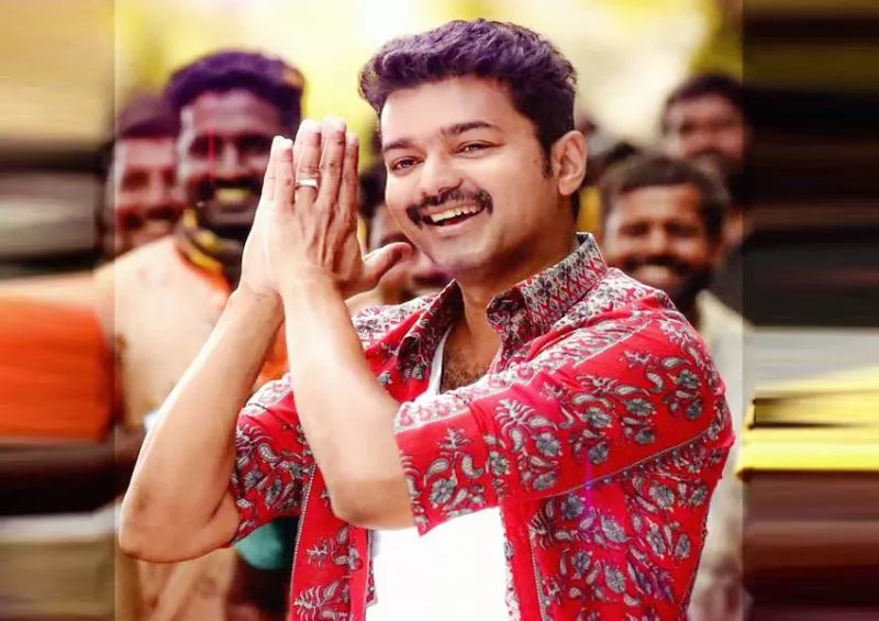 Buoyed by box office, father urges Vijay to lead 'change'