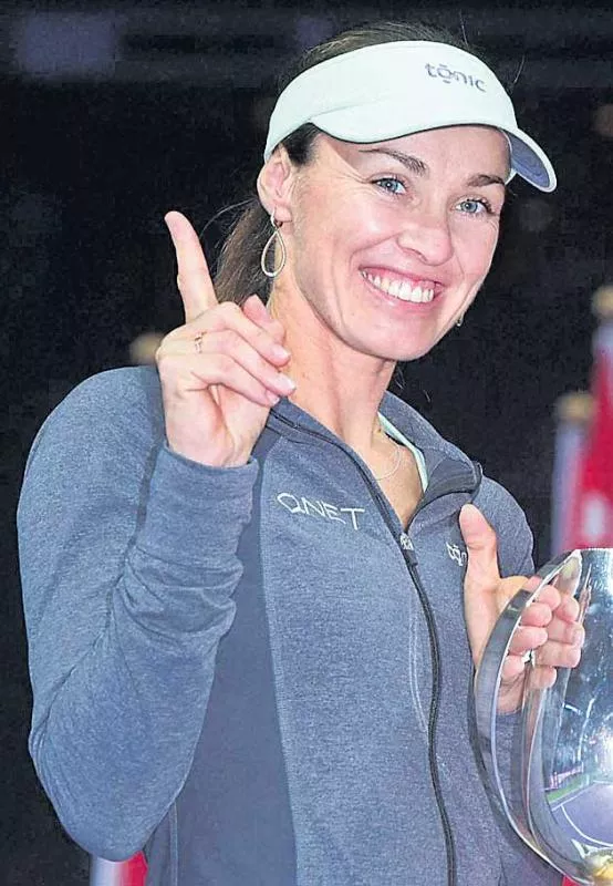 Martina Hingis's farewell to tennis