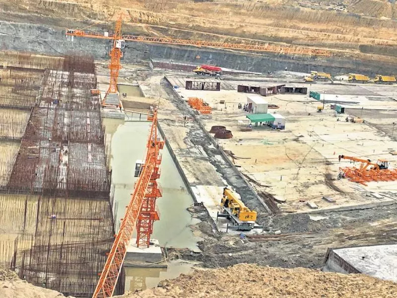 Kaleshwaram Construction Project - Sakshi