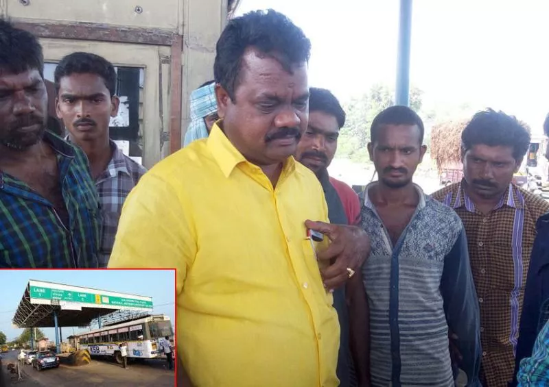 dot pay in kalaparru toll plaza fees :chinthamaneni - Sakshi