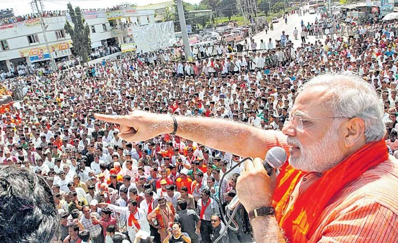 narendra modi fear about gujarat elections - Sakshi