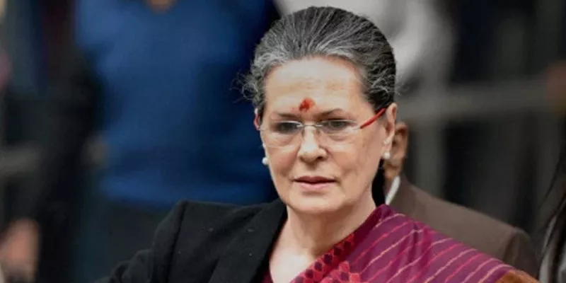 Congress President Sonia Gandhi hospitalised after complaining of stomach upset - Sakshi