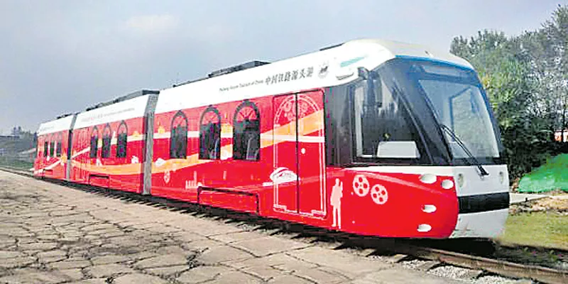 Worlds first hydrogen tram begins operation in China