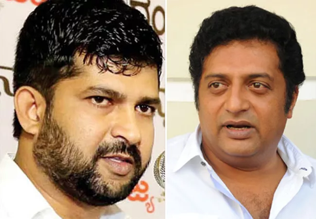  mp pratap simha takes on prakash raj.. - Sakshi