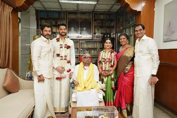 vikram daughter akshita gets marriage