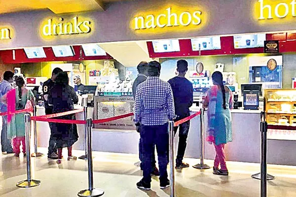 Price robbery on food items prices in Multiplex - Sakshi