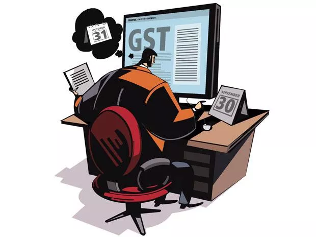 Last date for filing GSTR-2, 3 extended by a month - Sakshi