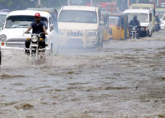 Chennai, parts of coastal Tamil Nadu receive heavy rainfal