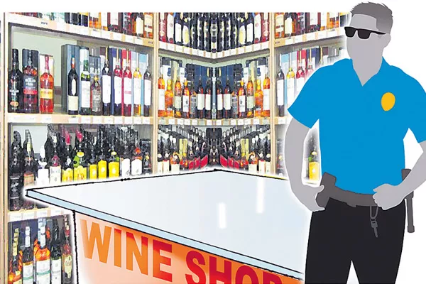 Private security for liquor shops