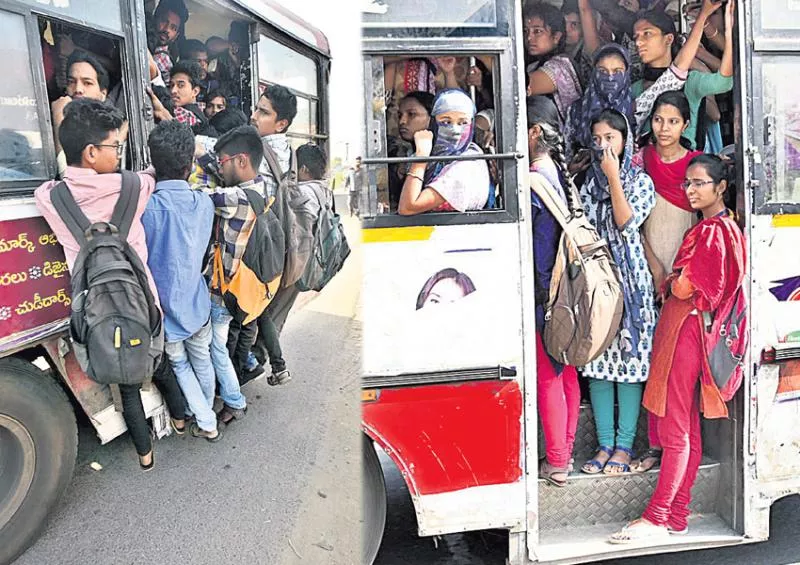 city bus services dull in hyderabad