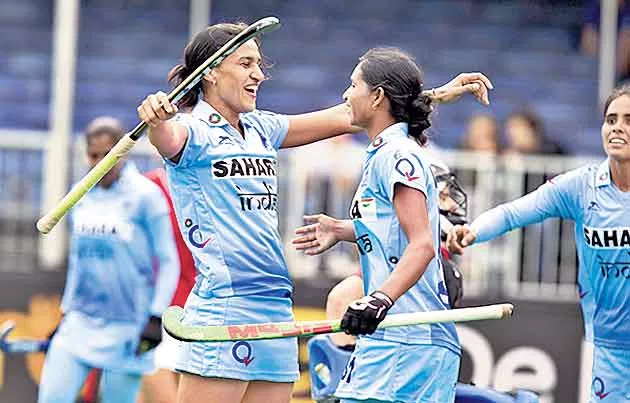 India's second women's win in Asian Cup Hockey