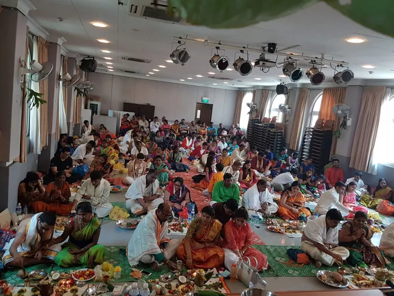 TCSS Conducts Sathyanarayana swami vratham in singapore