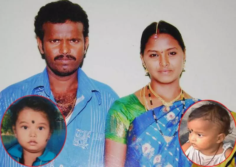 parents sad on two childrens death 