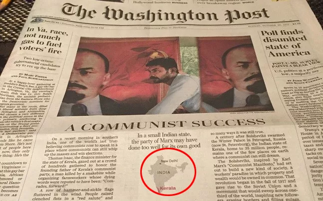 Washington Post Article on Kerala Communism