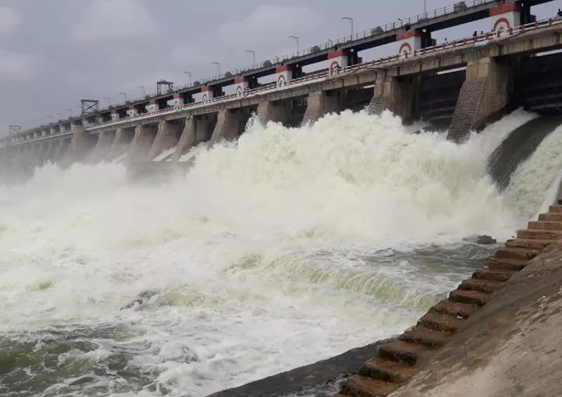 Heavy Flood Water Flow in Musi River - Sakshi