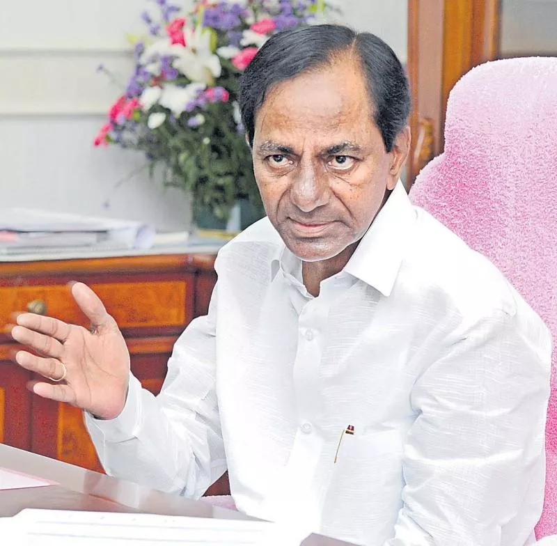 cxm kcr fire on  IFS officers - Sakshi