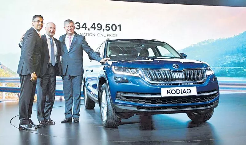 Skoda Sports Utility Vehicle Launches Kodiac