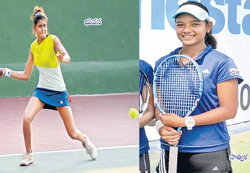 Bhuvana, satwika enter semis of fenesta open