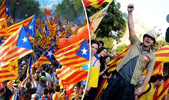 Catalonia people wants independence - Sakshi