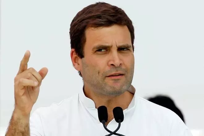 Rahul Gandhi attacks PM Narendra Modi over China  - Sakshi