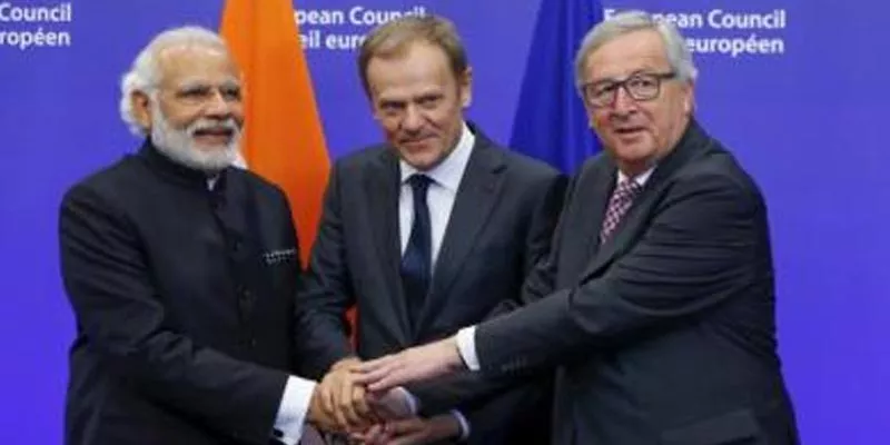 Bharat-eu-14 conference was held in Delhi on Friday. - Sakshi