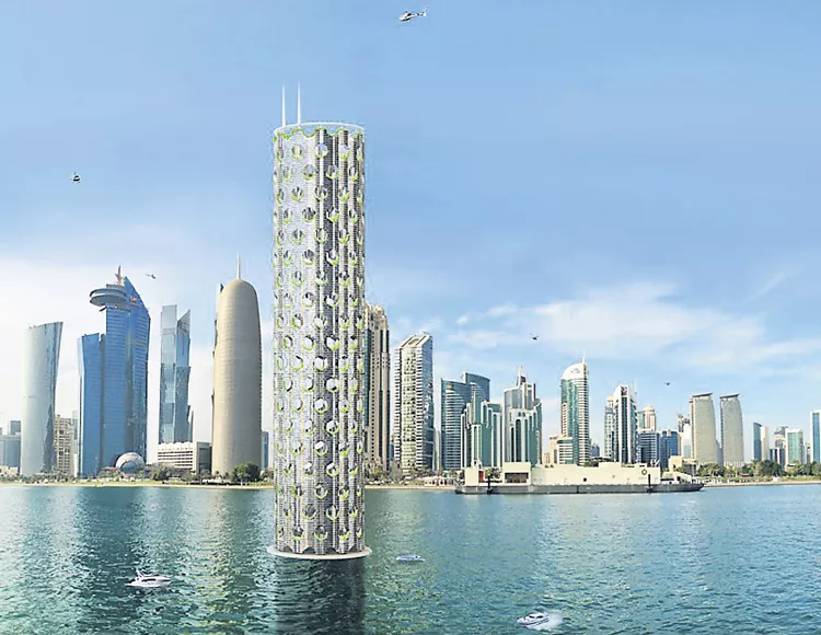 In future vertical cities are spreading