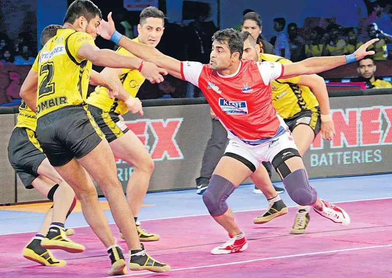 Haryana Steelers Beat Telugu Titans 32-30